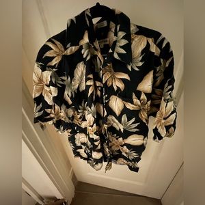 Grandpa hawaiian oversized button up